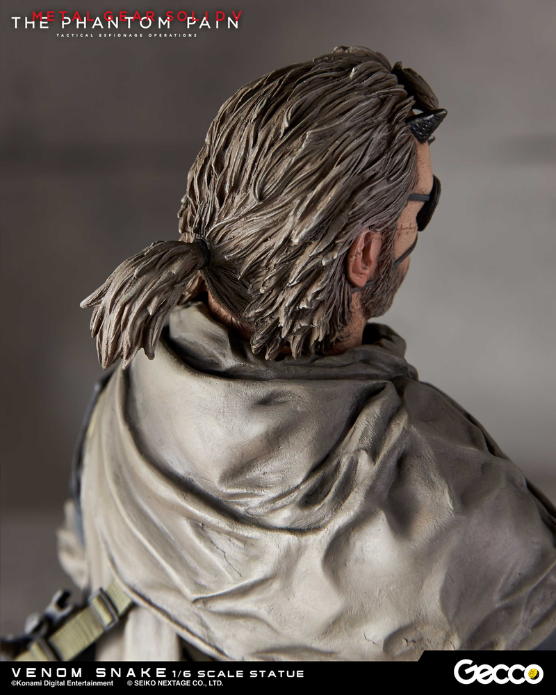 Illustration for article titled $300 Statue Of Metal Gear Solid V's Venom Snake Includes Cute Puppy